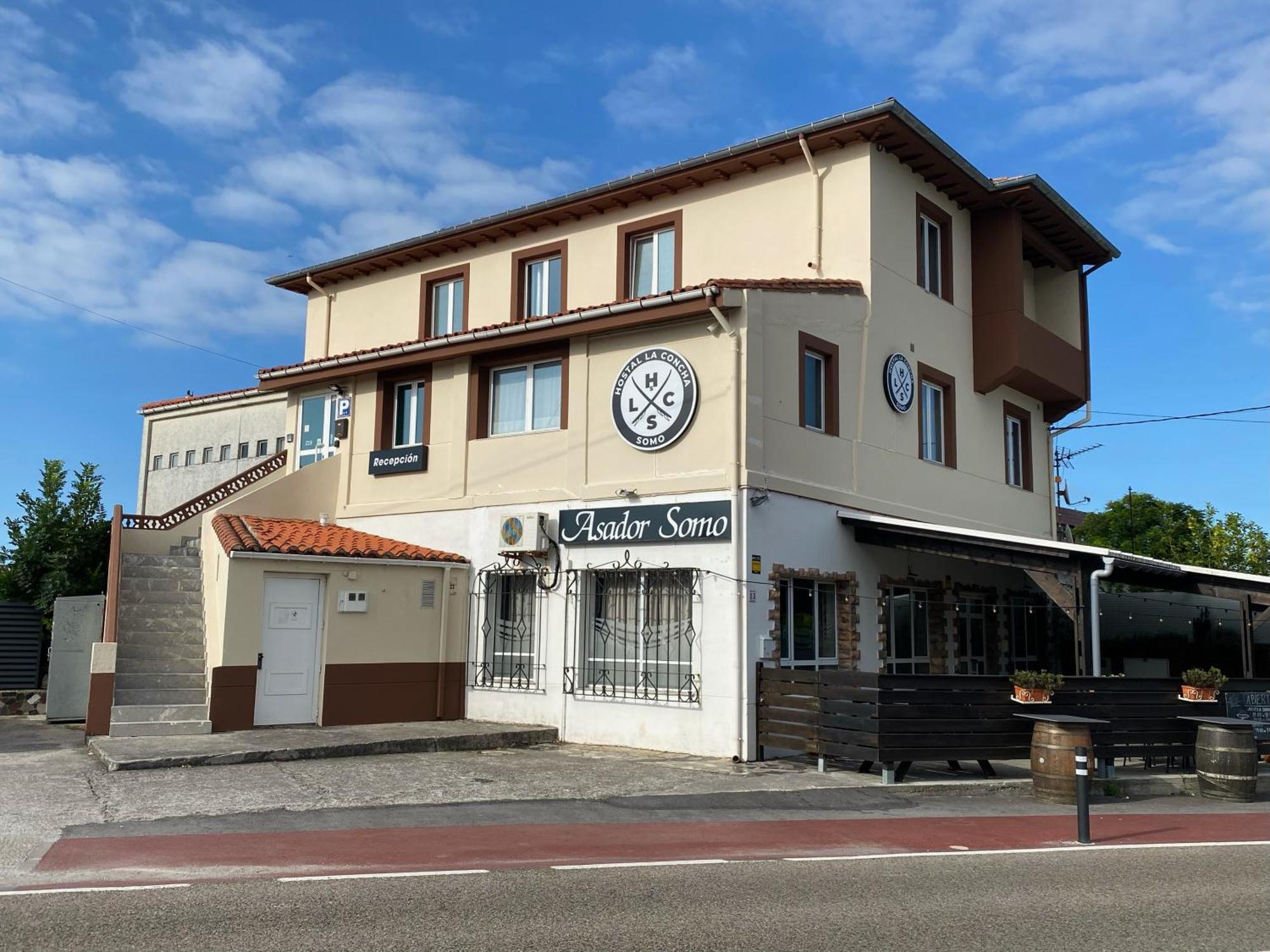Hostal La Concha Somo Kültér fotó